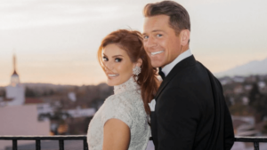 Anneliese van der Pol and Johnno Wilson, stars of ‘Raven’s Home,’ are expecting their first baby together, a daughter due in October.